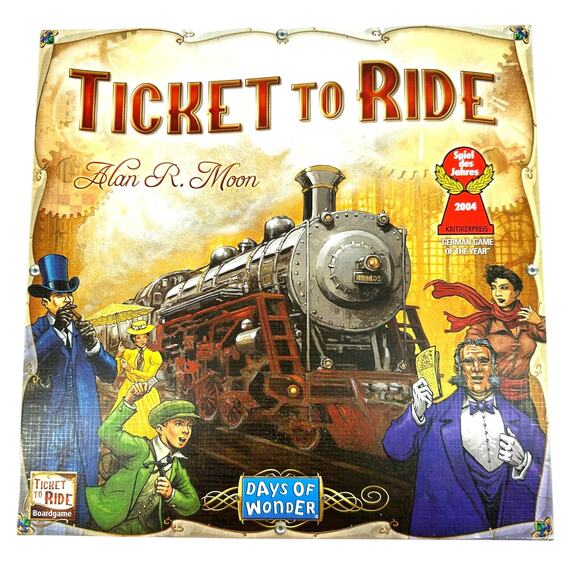 Ticket to Ride Board Game Classic Cross Country Train Adventure - Picture 1 of 3